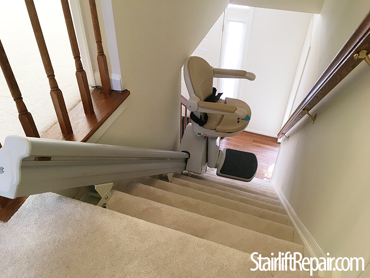 Sterling stair lift (Minivator) repairs and services - StairliftRepair.com