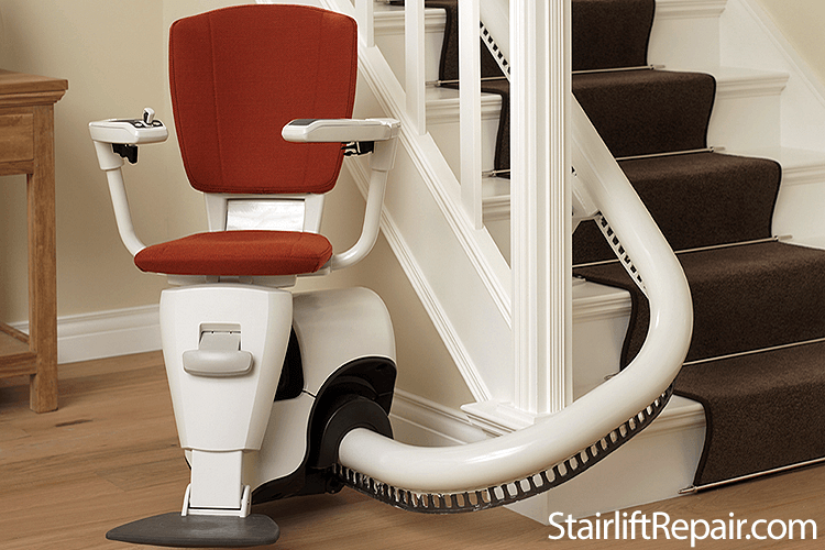 ThyssenKrupp Access Flow curved stairlift repair