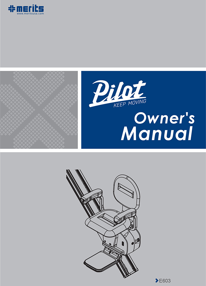 Merits Pilot E603 owners manual